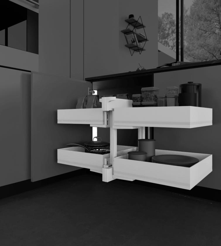 kitchen corner mechanisms