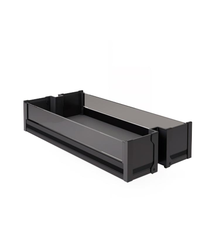 1852MK Cestello per colonna estraibile art. 818 - 852 - 859 Black