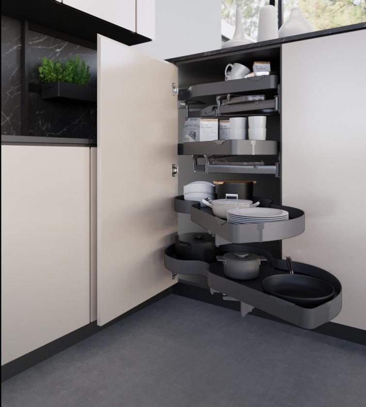 846H Combi's 2 - meccanismo d'angolo Ardesia