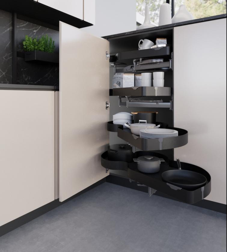 846H Combi's 2 - meccanismo d'angolo Nero