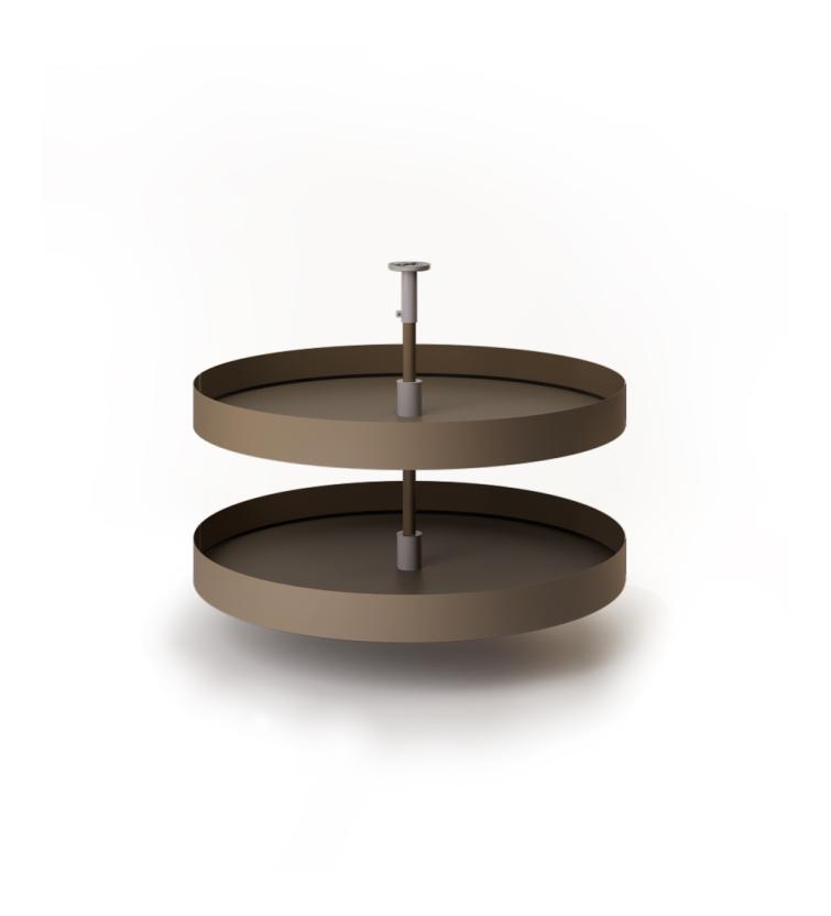 830BH Kit girevole angolo base 4/4 Champagne