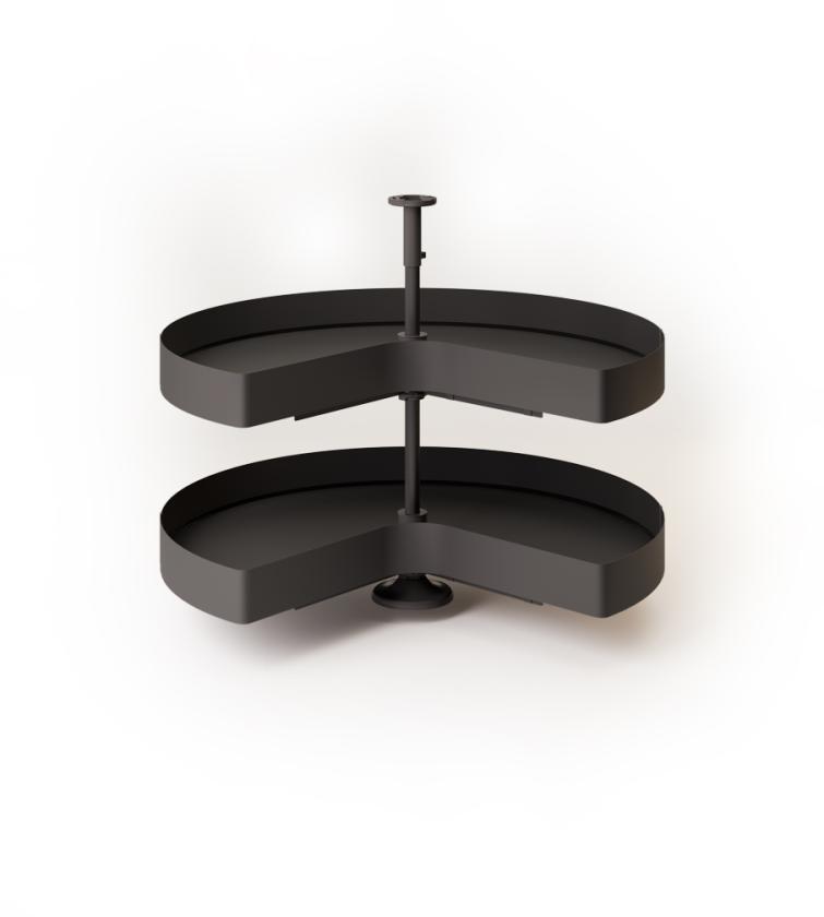828BH Kit girevole angolo base 3/4 Ardesia