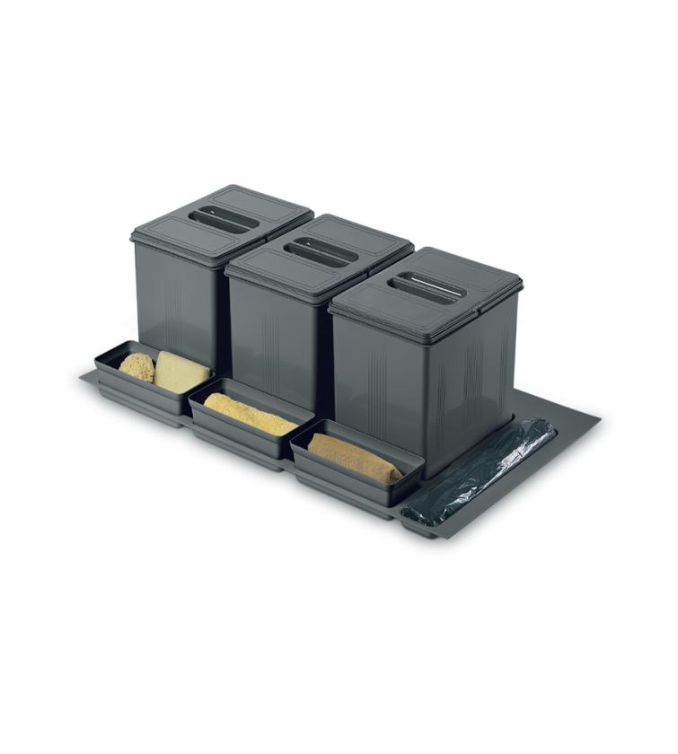 97DA/903 Contenitori per la raccolta differenziata Ardesia