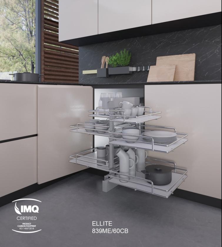 839ME Meccanismo d'angolo reversibile medio