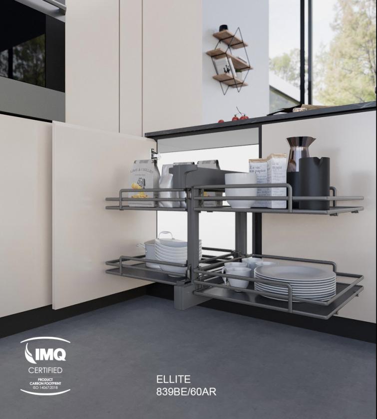 839BE Low reversible corner mechanism