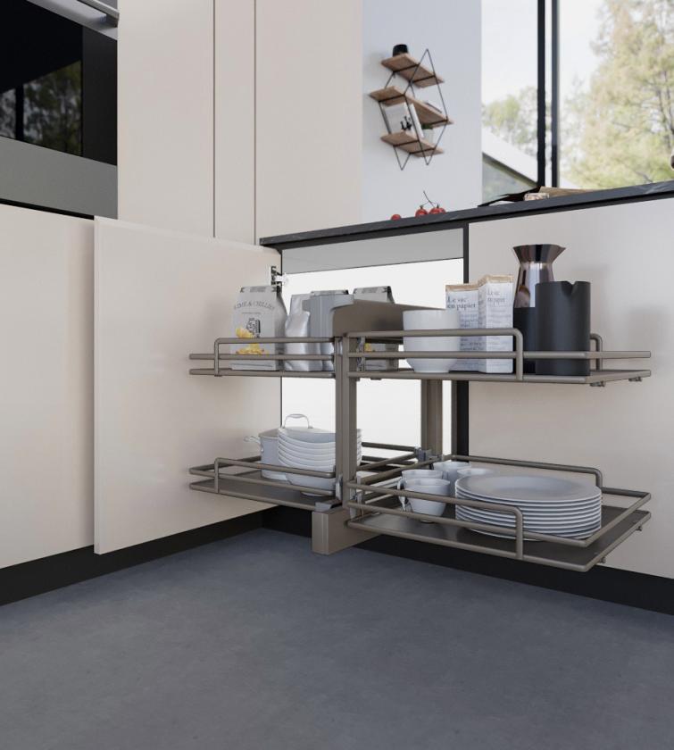 839BE Meccanismo d'angolo reversibile basso