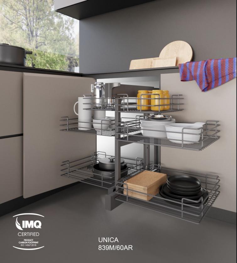 839M Meccanismo d'angolo reversibile medio